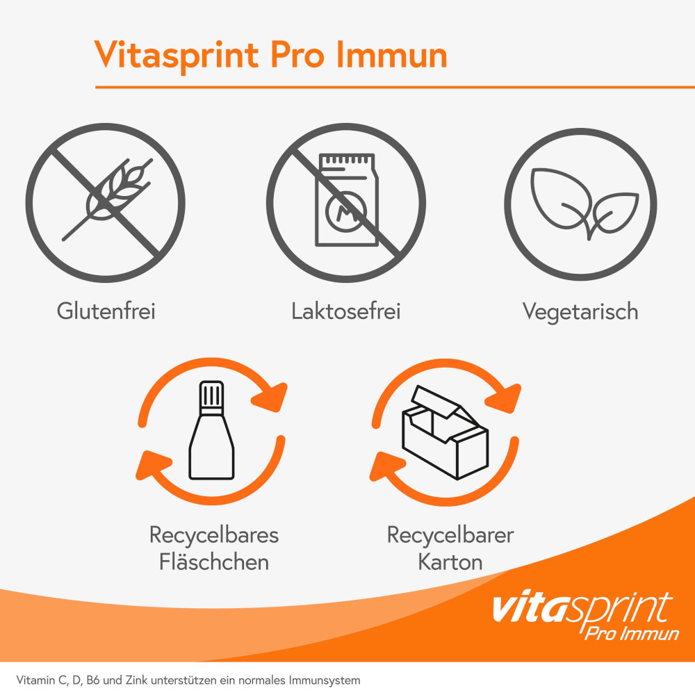 vitasprint Pro Immun 8 St Trinkampullen