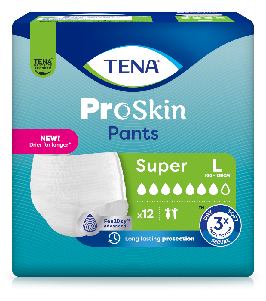 TENA PROskin Pants SUPER L 4X12 St