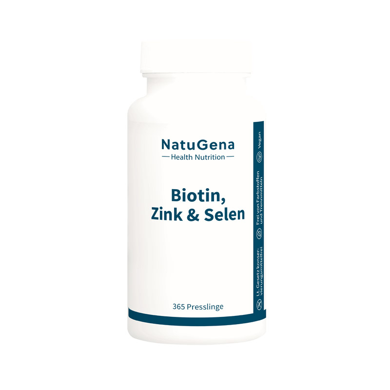 NatuGena Biotin, Zink & Selen 365 St Presslinge