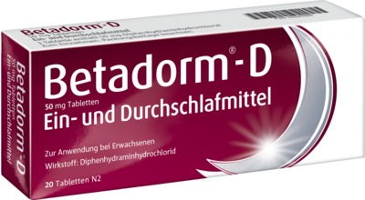 Betadorm-D 20 St Tabletten
