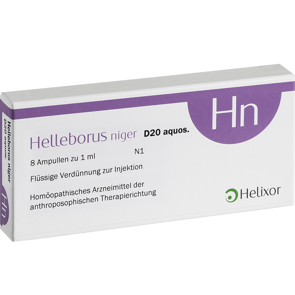 HELLEBORUS NIGER D 20 aquos.Ampullen 8 St Ampullen