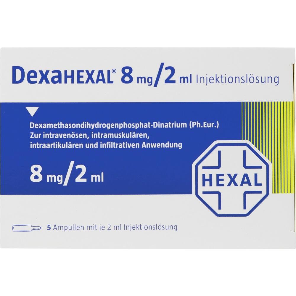 DEXAHEXAL 8 mg/2 ml Injektionslösung 5X2 ml Injektionslösung