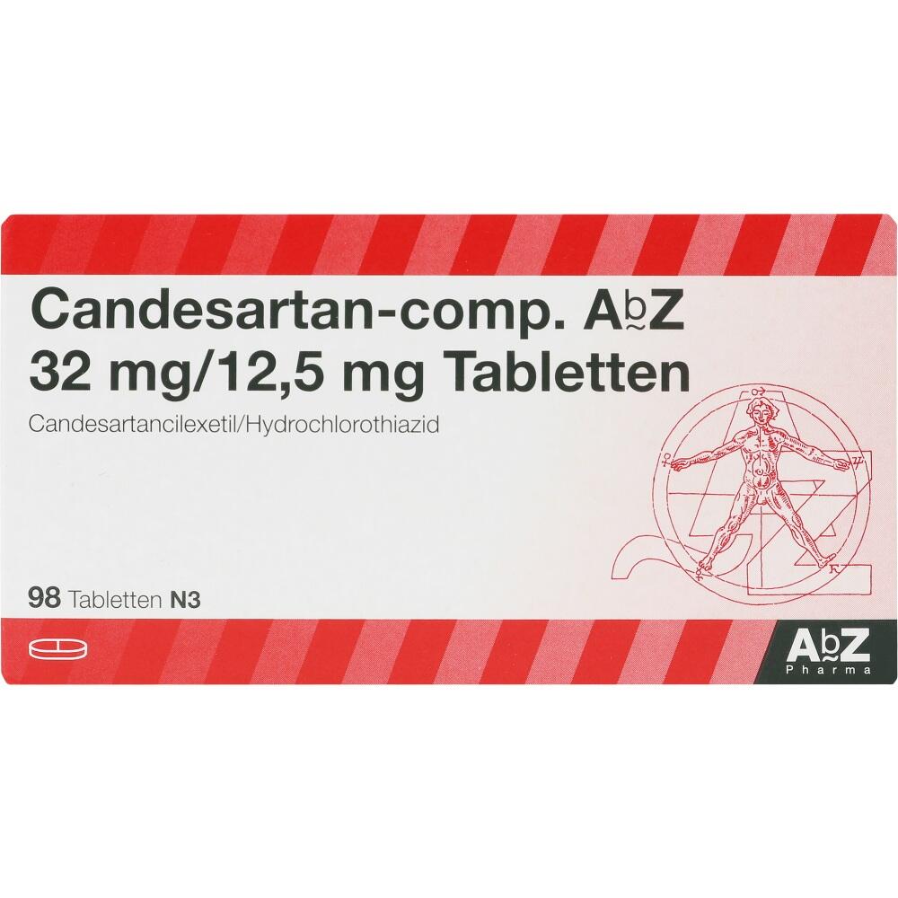 Candesartan-comp. AbZ 32mg/12,5mg 98 St Tabletten