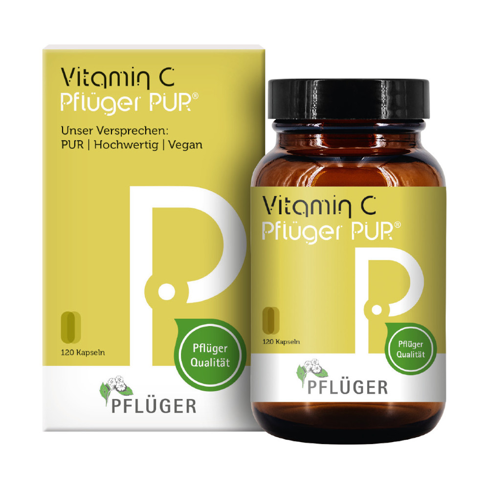 Vitamin C Pflüger PUR 120 St Kapseln