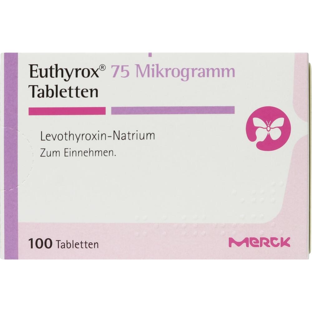Euthyrox 75 Mikrogramm 100 St Tabletten