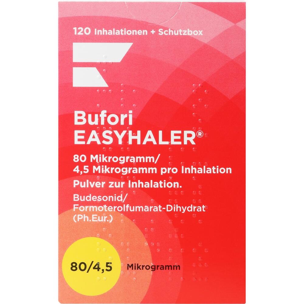Bufori Easyhaler 80/4,5 Mikrogramm/Dosis 1 St Inhalationspulver