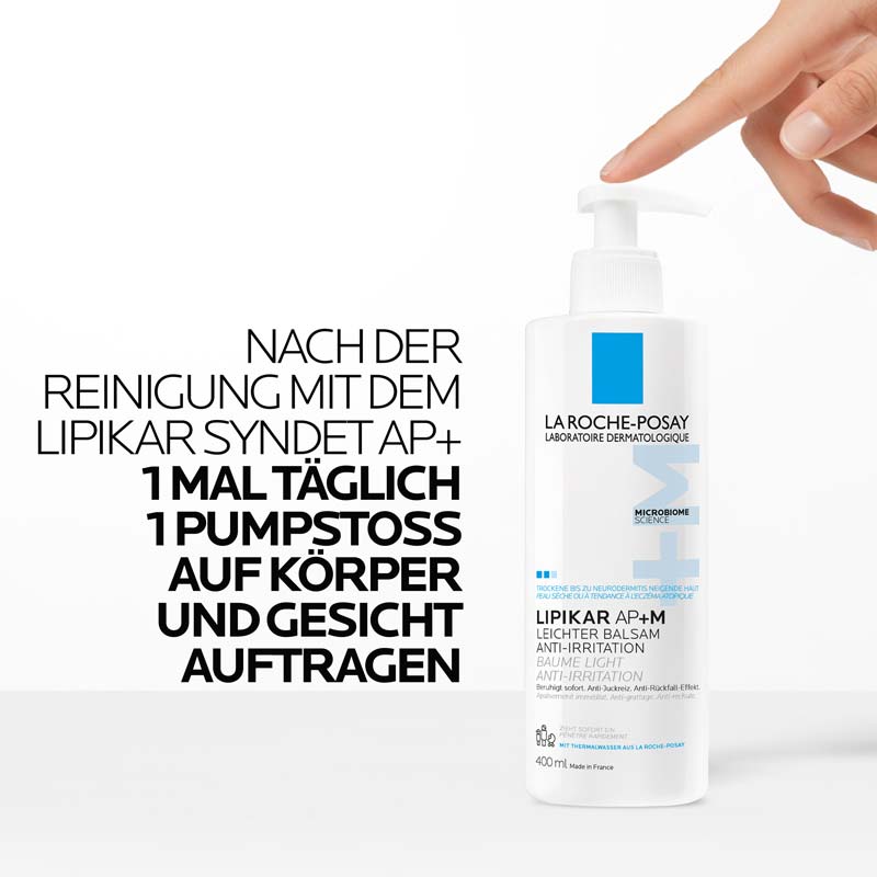 LA ROCHE-POSAY LIPIKAR AP+M LEICHTER BALSAM 400 ml Lotion