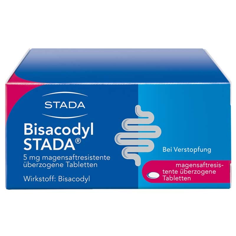 Bisacodyl STADA 5mg 100 St Tabletten magensaftresistent