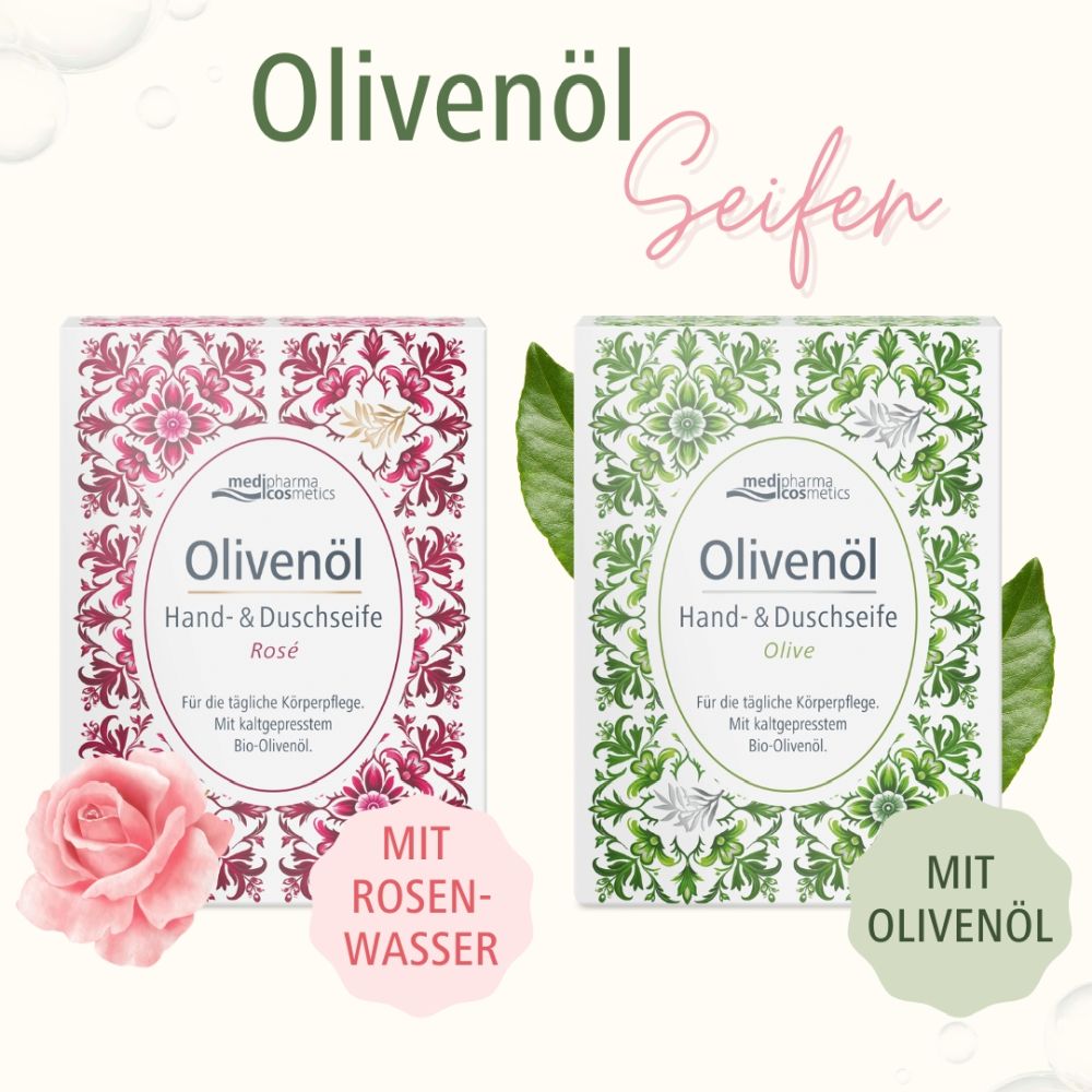 Olivenöl Hand- und Duschseife Olive 100 g Seife