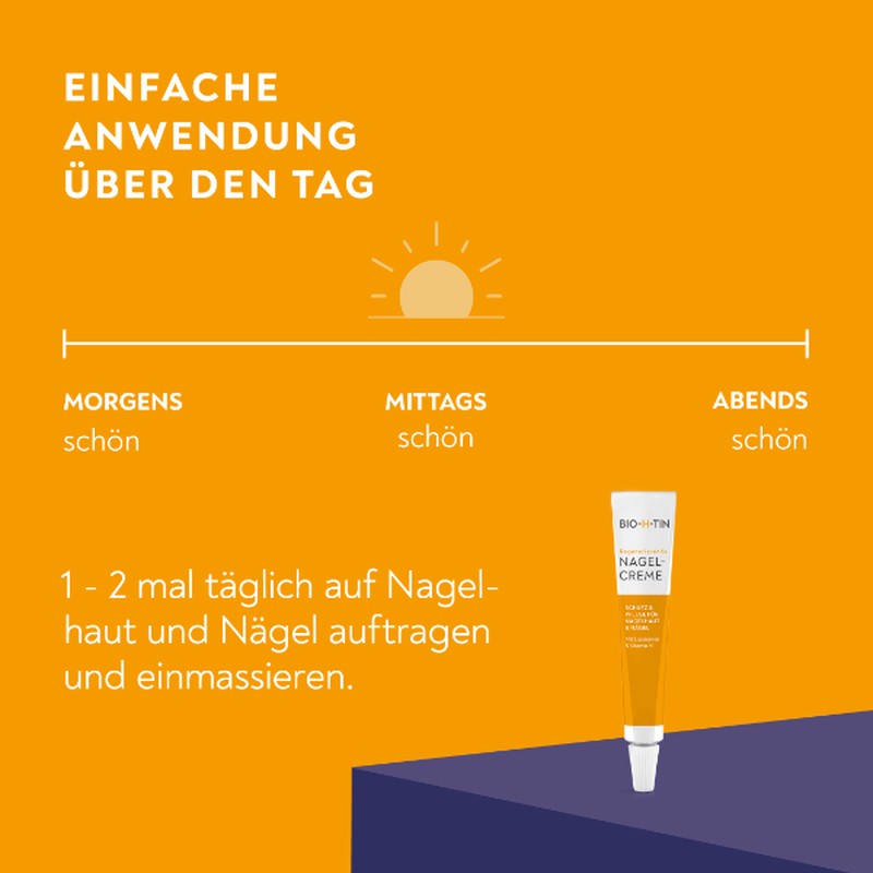 BIO-H-TIN Regenerierende NAGELCREME 8 ml Creme