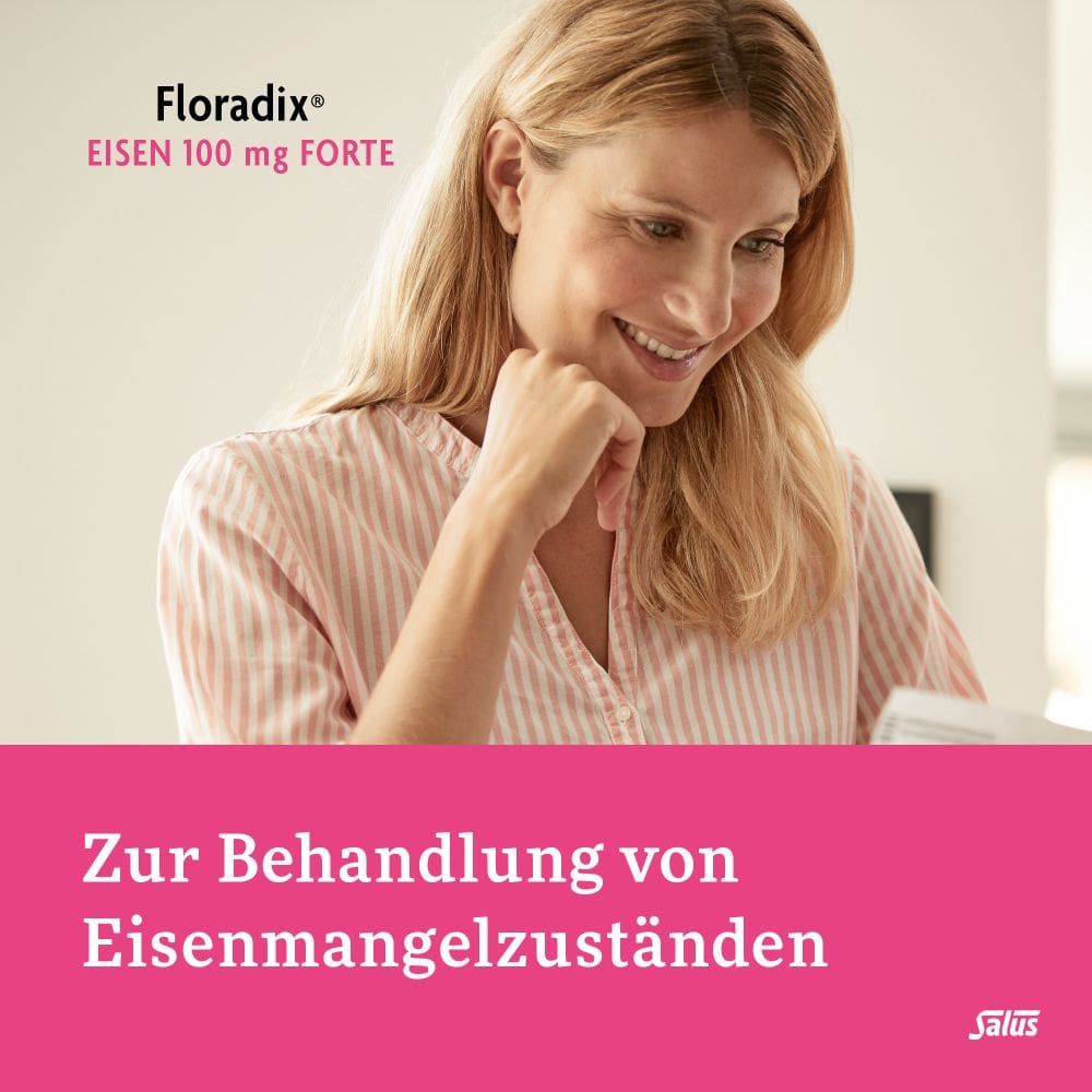 Floradix Eisen 100mg forte 100 St Filmtabletten