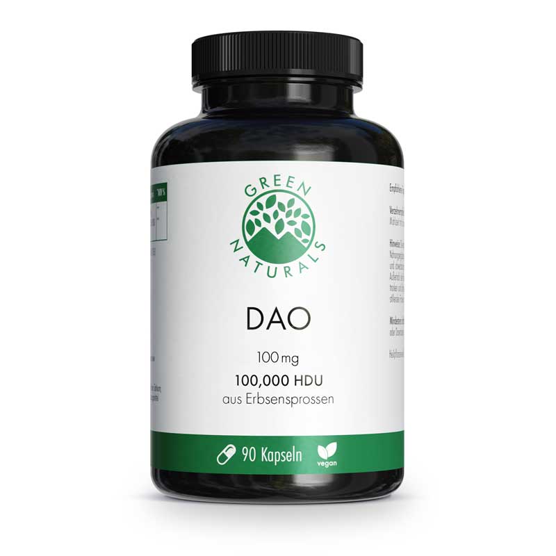 GREEN NATURALS DAO 100 mg 90 St Kapseln