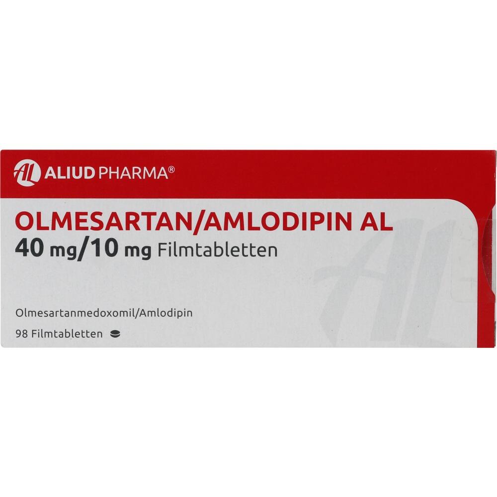 OLMESARTAN/AMLODIPIN AL 40 mg/10 mg 98 St Filmtabletten