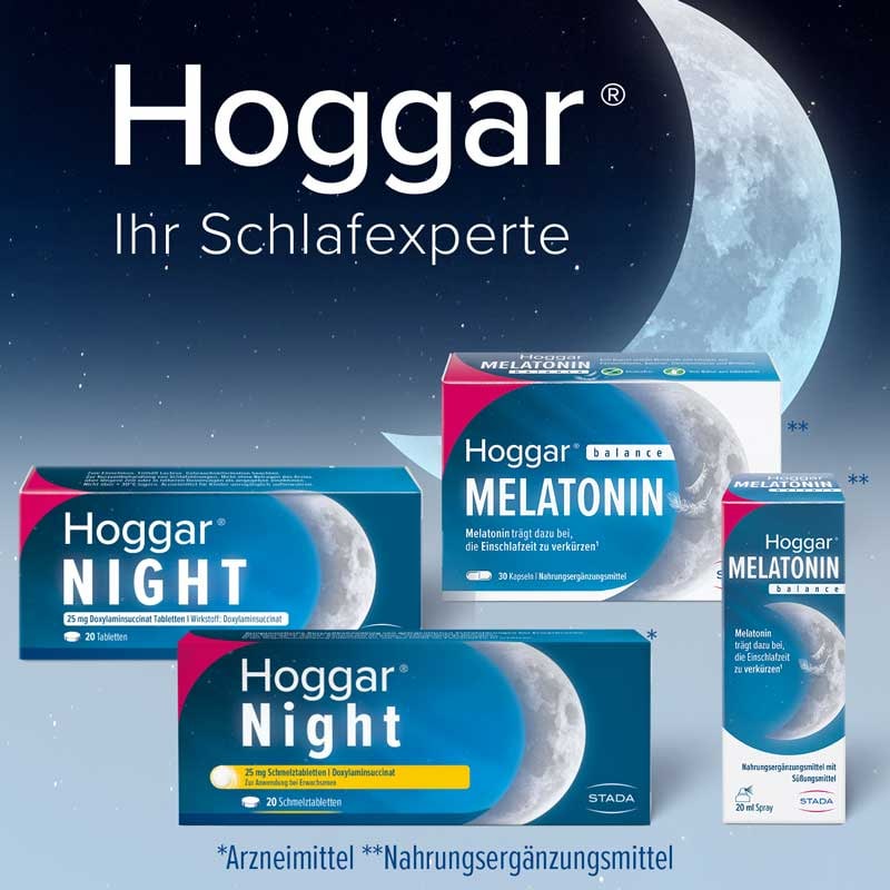 Hoggar Night 25 mg  20 St Schmelztabletten