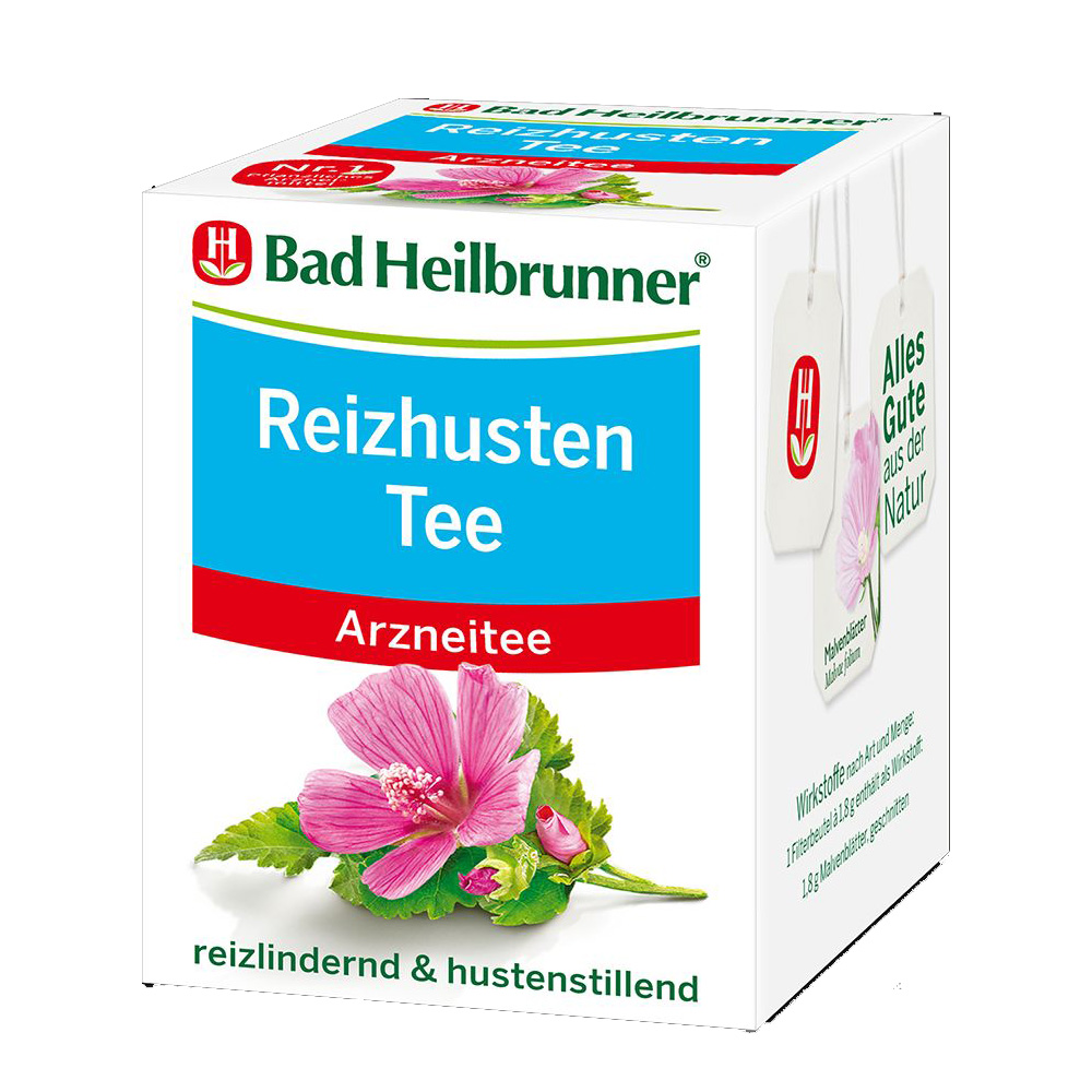 BAD HEILBRUNNER Tee Reizhusten Filterbeutel 8X1.8 g Filterbeutel