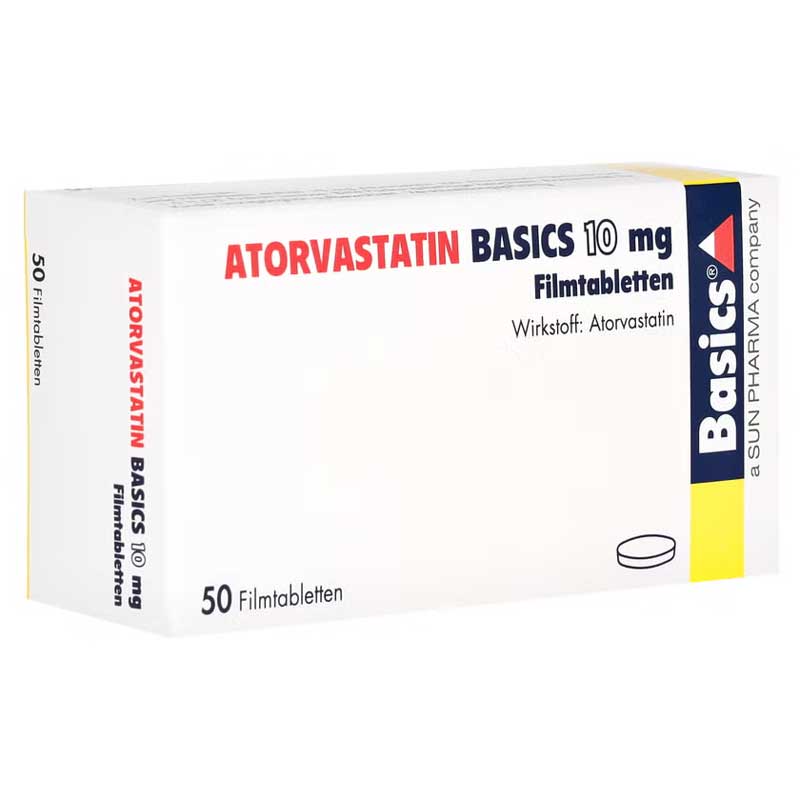 ATORVASTATIN BASICS 10mg 50 St Filmtabletten