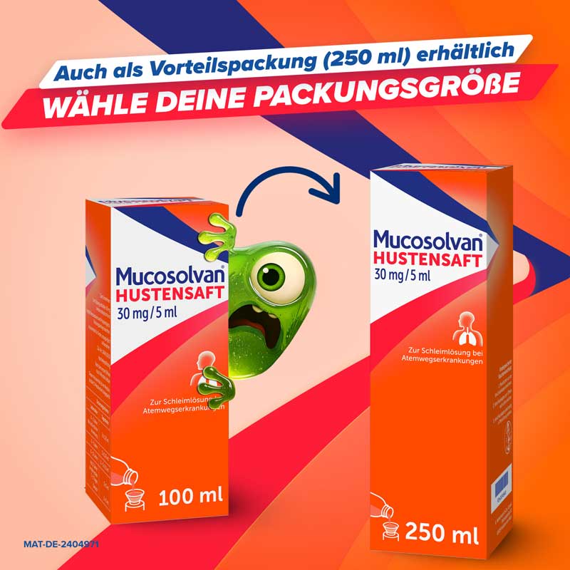 MUCOSOLVAN Hustensaft 100 ml L&ouml;sung zum Einnehmen