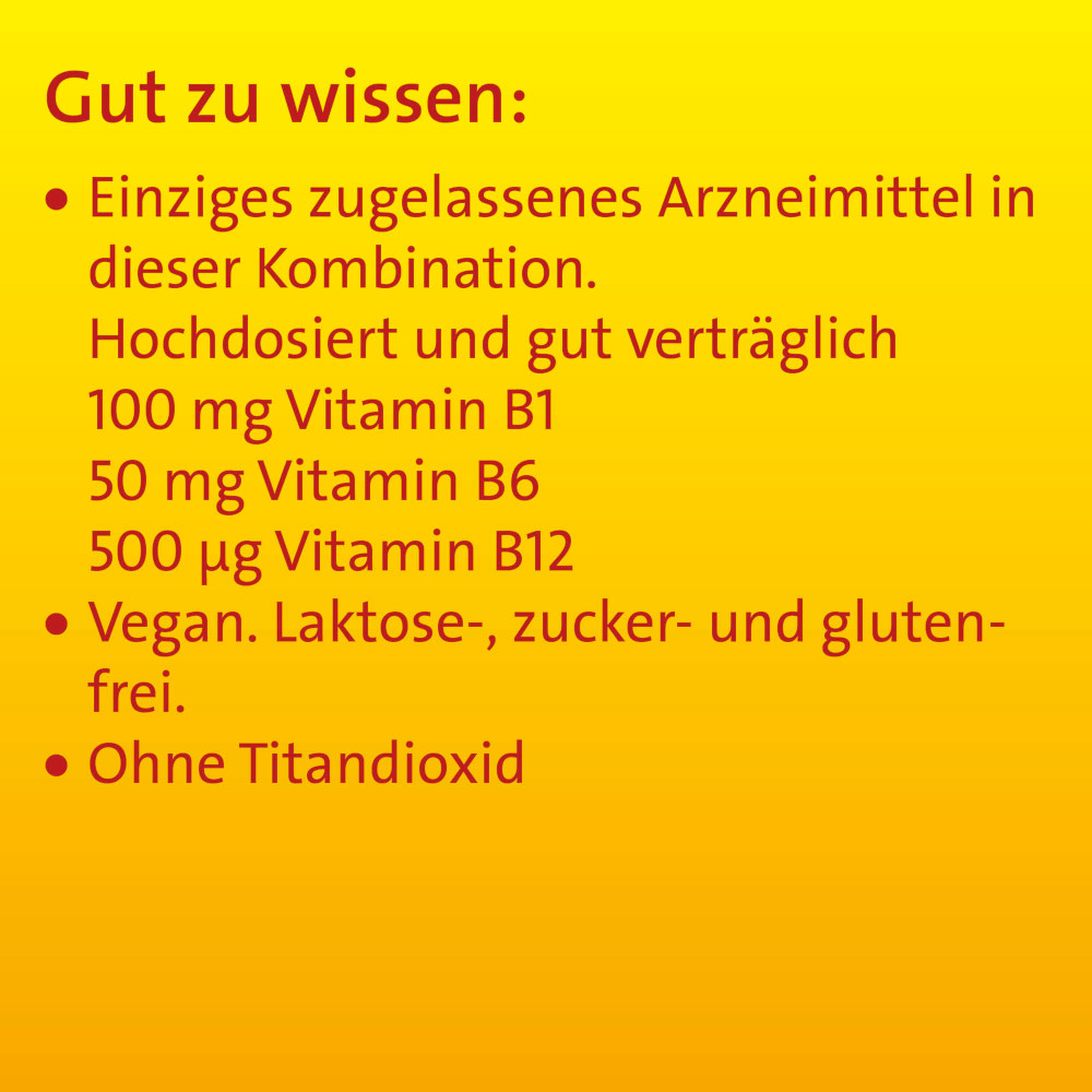 VITAMIN B KOMPLEX FORTE HEVERT 60 St Tabletten