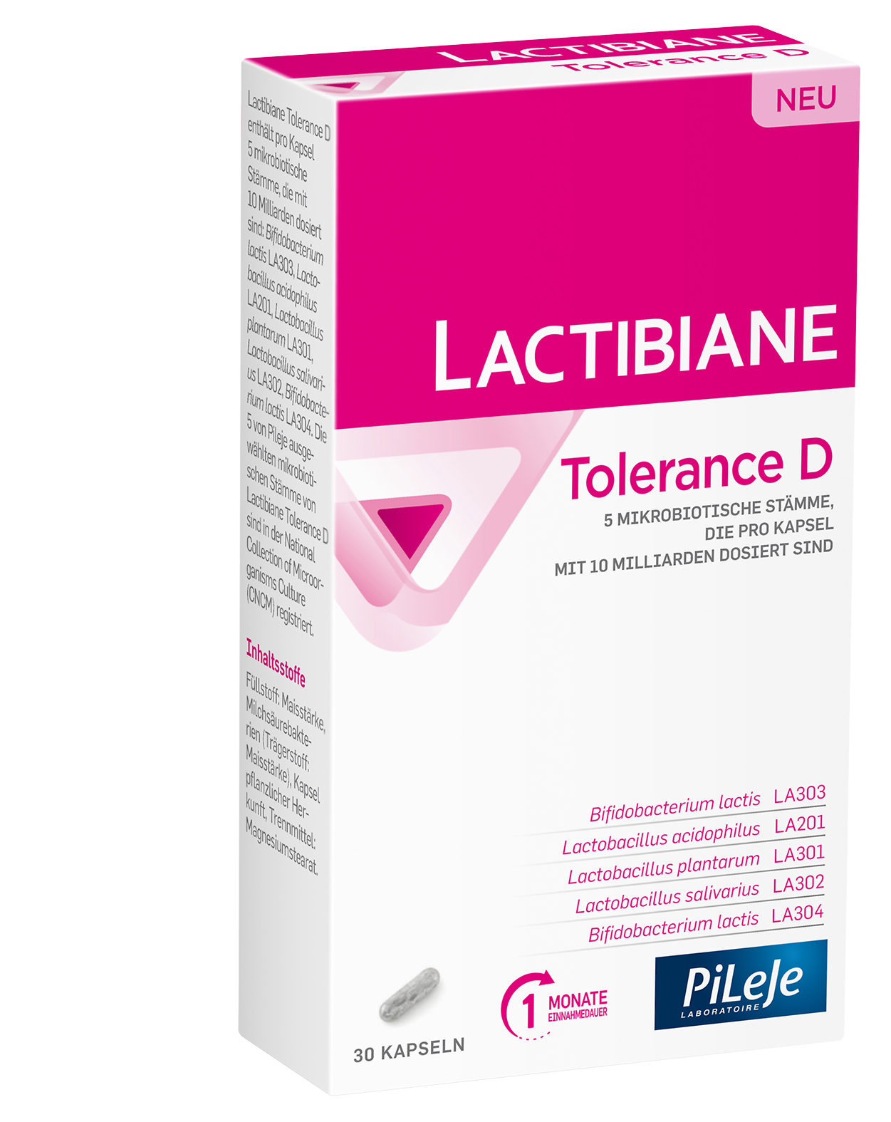 LACTIBIANE Tolerance D 30 St Kapseln