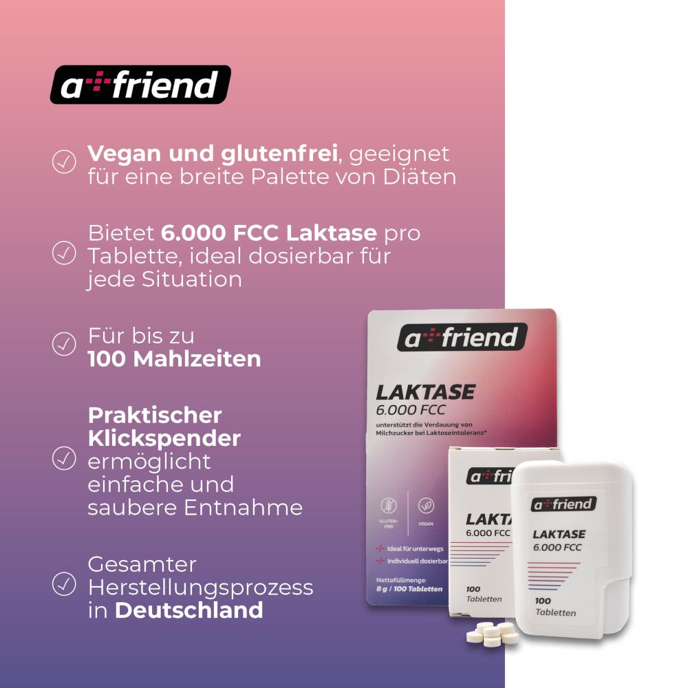 a friend LAKTASE 6.000 FCC 100 St Tabletten