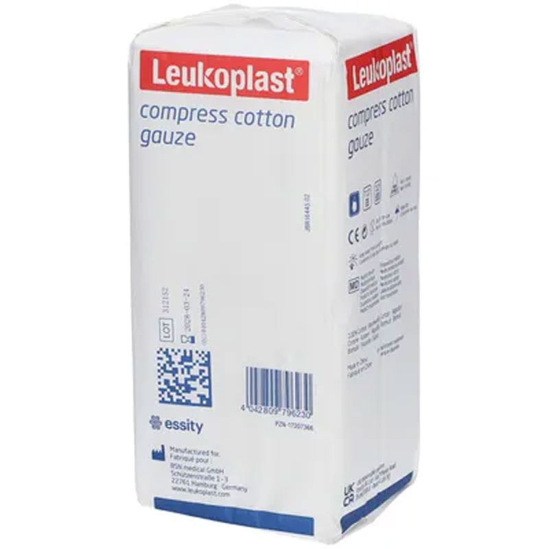 Leuloplast Kompressen 7,5x7,5cm 12-fach 100 St Kompressen