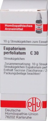 EUPATORIUM PERFOLIATUM C 30 Globuli 10 g Globuli
