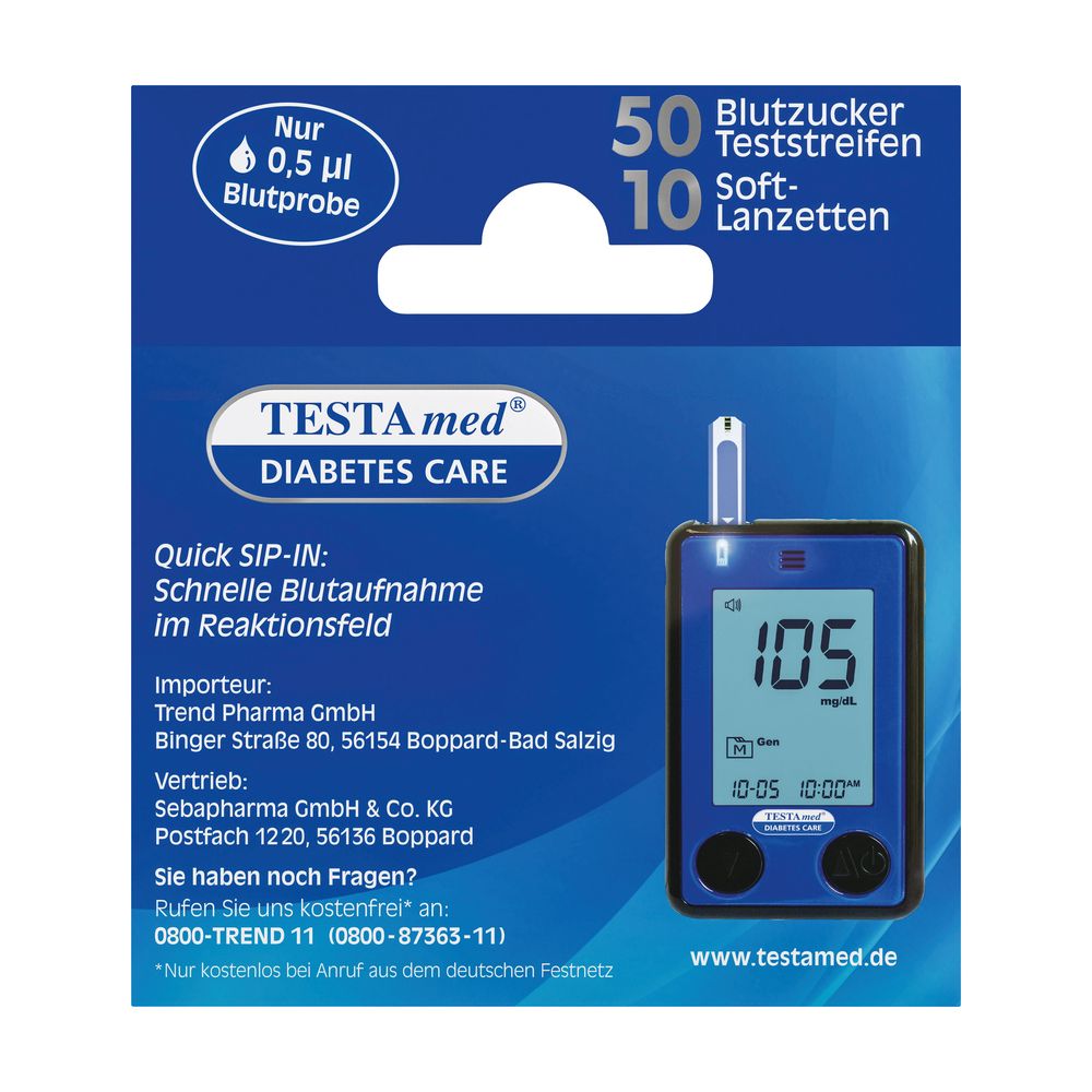 TESTAmed Glucocheck ADVANCE  1 Packung Kombipackung