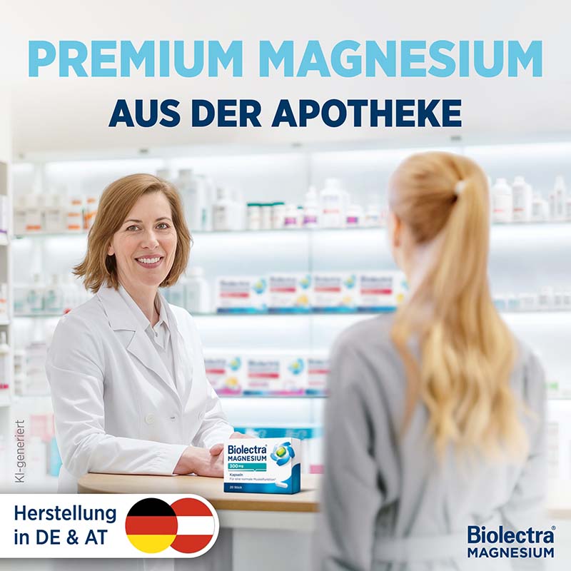 Biolectra MAGNESIUM 300mg  100 St Kapseln