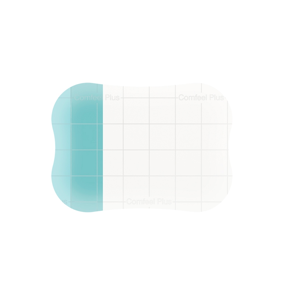 COMFEEL Plus Transparent Hydrokolloidverb.5x7 cm 10 St Verband