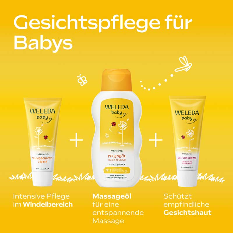 Weleda Baby Calendula Gesichtscreme parfümfrei 50 ml Creme