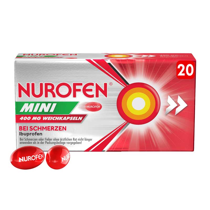 NUROFEN MINI 400 mg 20 St Weichkapseln