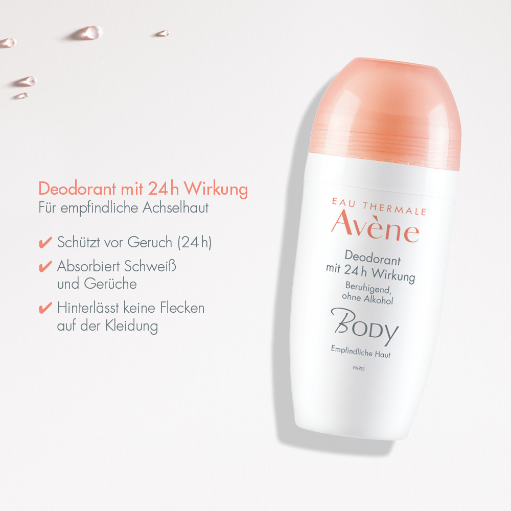 Avène BODY Deodorant Mit 24h Wirkung  50 ml