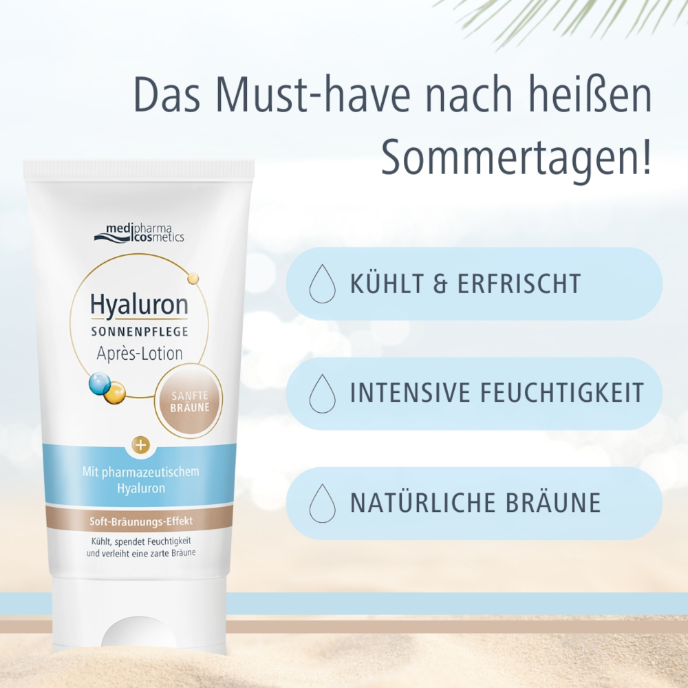 Hyaluron SONNENPFLEGE Après-Lotion + Sanfte Bräune 150 ml Lotion