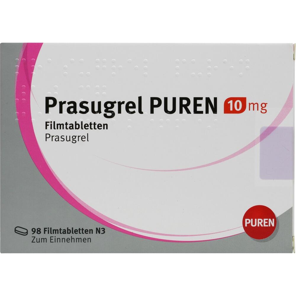 Prasugrel PUREN 10 mg  98 St Filmtabletten