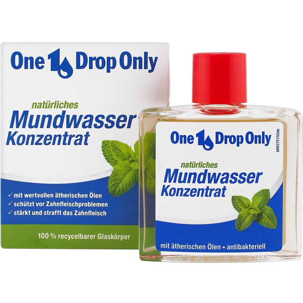 One Drop Only natürliches Mundwasser Konzentrat 50 ml Mundwasser