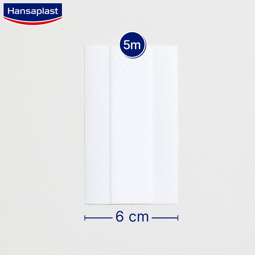 Hansaplast SENSITIVE Pflaster 6cm x 5m 1 St Pflaster