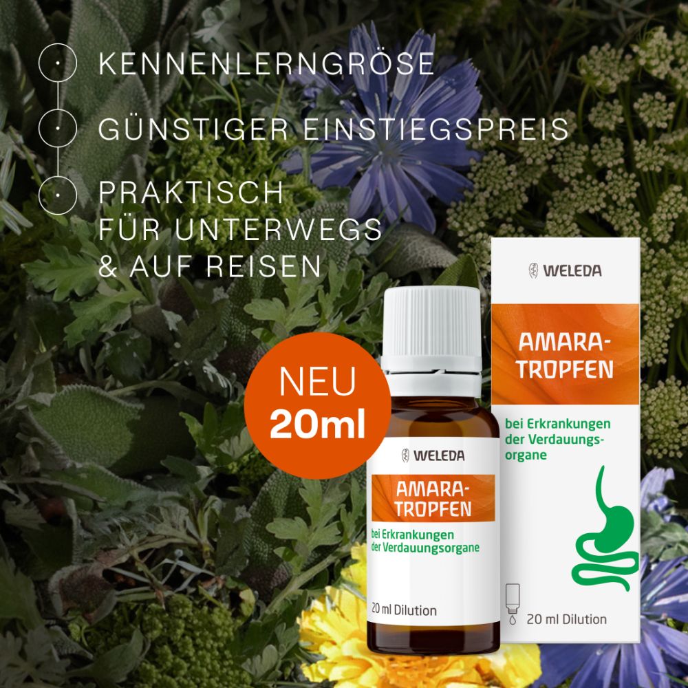 WELEDA AMARA-TROPFEN 20 ml Dilution