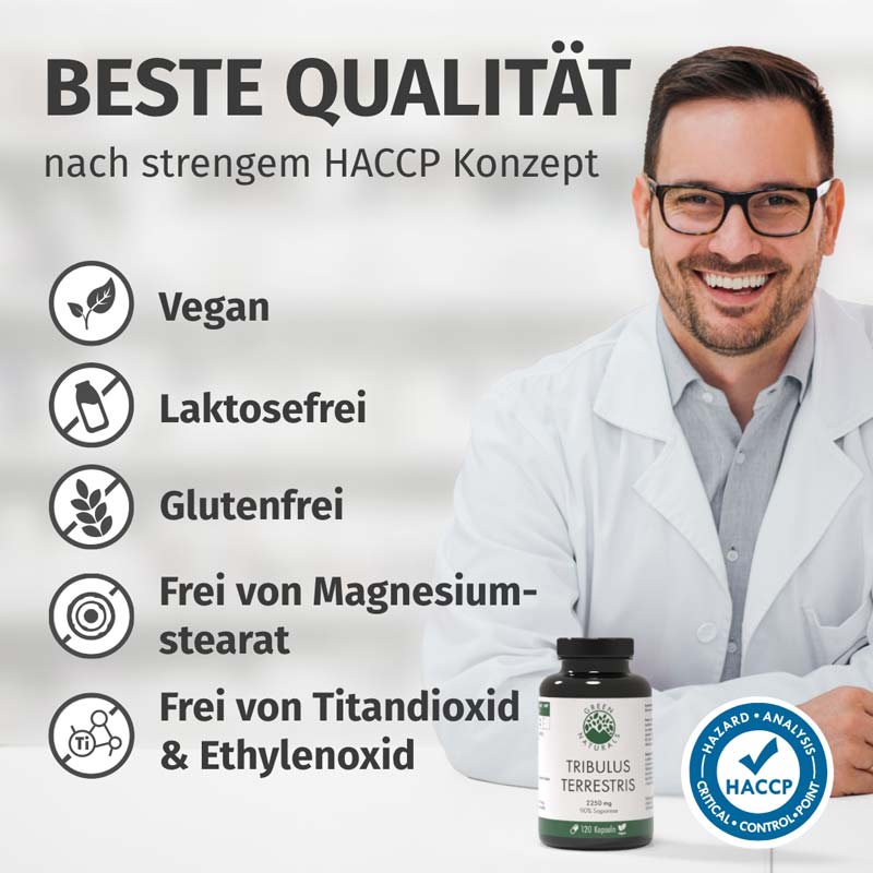 TRIBULUS TERRESTRIS 2250 mg 120 St Kapseln