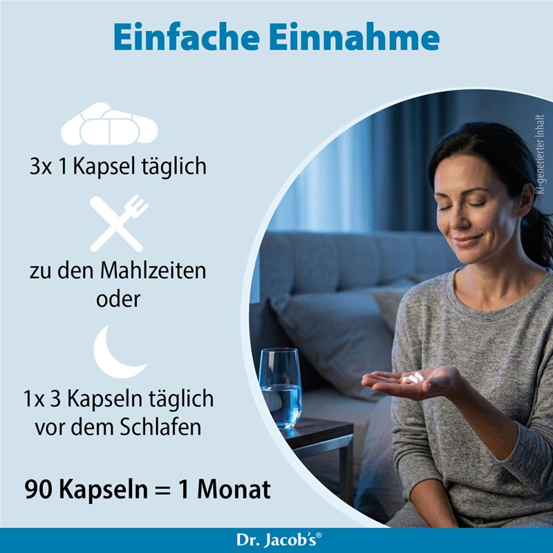 Dr. Jacobs Magnesium Zen + GABA 90 St Kapseln