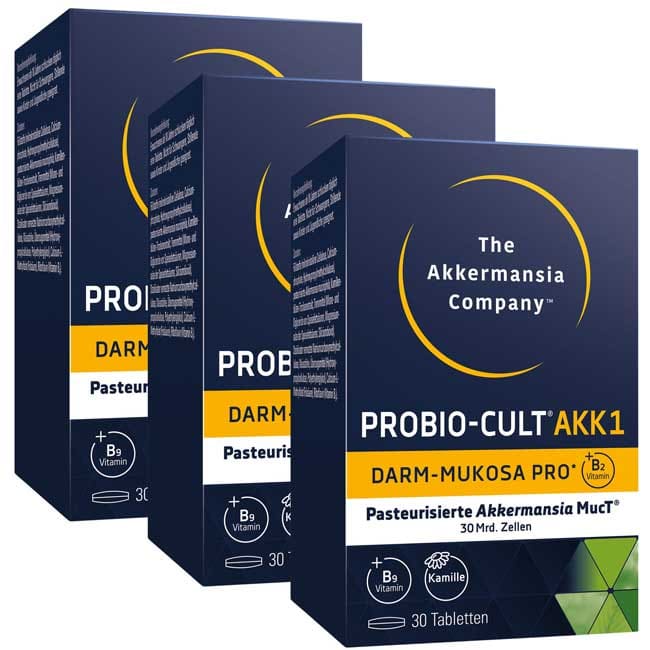 PROBIO-CULT AKK1 3er Set 3X30 St Tabletten