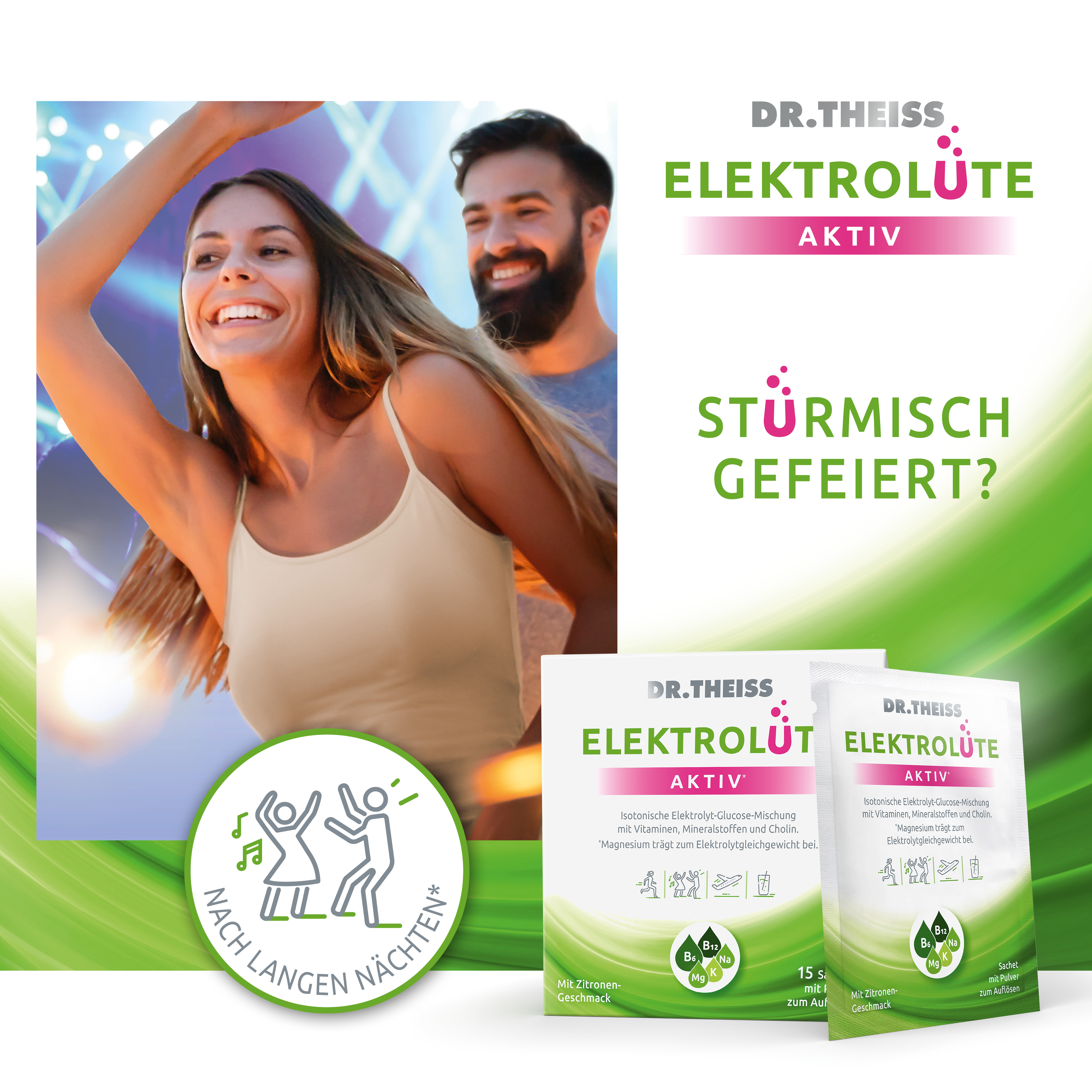 DR. THEISS ELEKTROLÜTE AKTIV 15 St Pulver