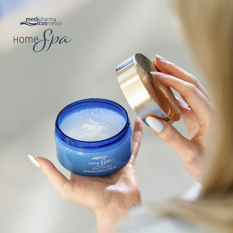 medipharma HomeSpa Blue Therapy Körperpeeling 250 g Körperpflege