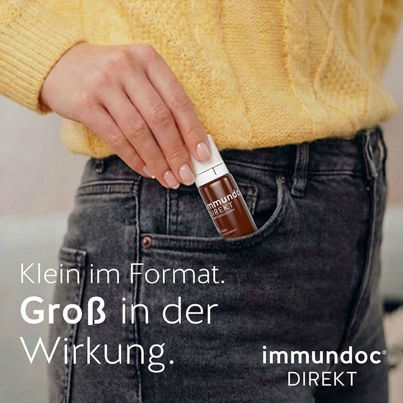 immundoc DIREKT TRINKFLÄSCHCHEN 6 St Trinkampullen