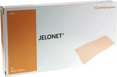 JELONET Paraffingaze 10x40 cm steril 10 St Wundgaze