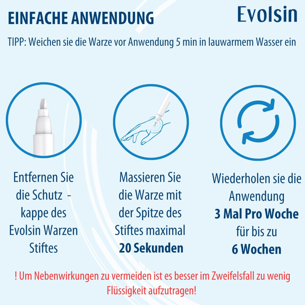 Evolsin Anti Warzen Stift 3 ml Stifte