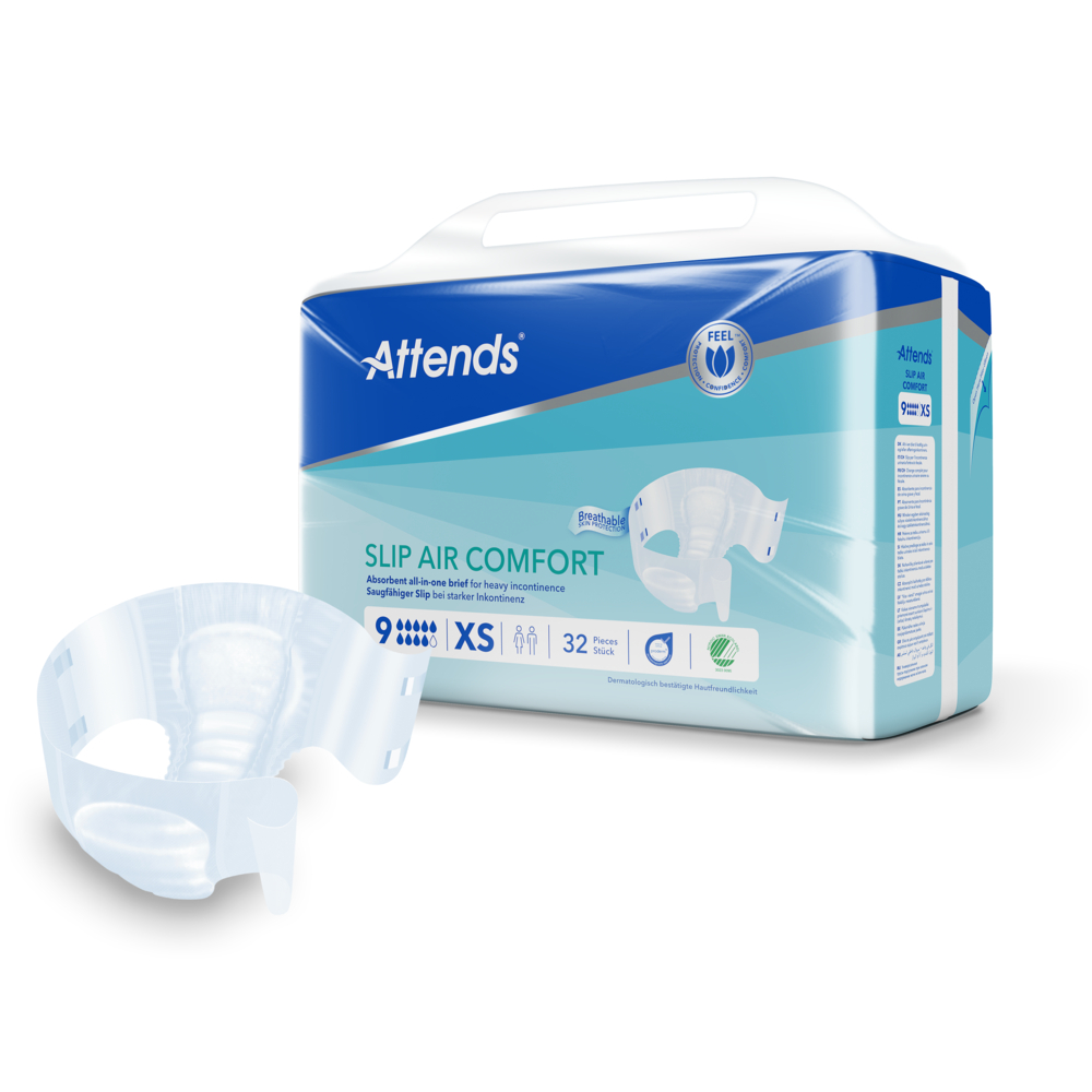 Attends SLIP AIR COMFORT 10 L Box 3X26 St