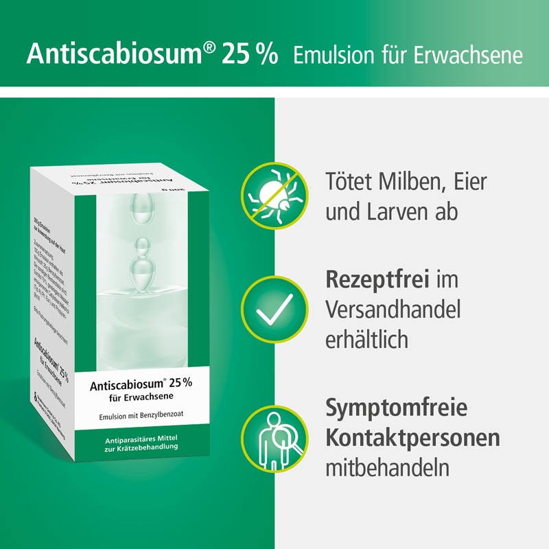 Antiscabiosum 25% 200 g Emulsion
