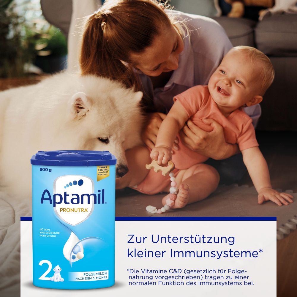 Aptamil PRONUTRA 2 FOLGEMILCH 4er Set 4X800 g Pulver