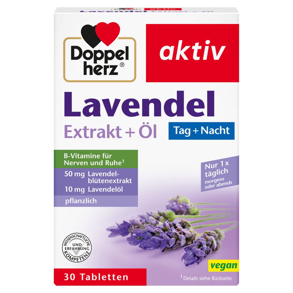 Doppelherz aktiv Lavendel Extrakt + Öl 30 St Tabletten