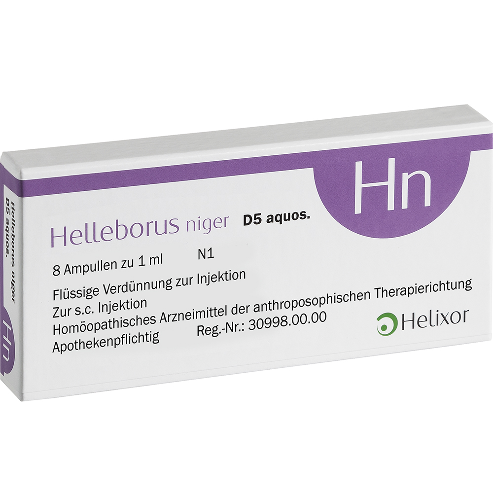 HELLEBORUS NIGER D 5 aquos.Ampullen 8 St Ampullen